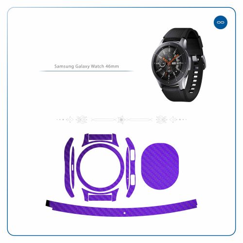 Samsung_Galaxy Watch 46mm_Purple_Fiber_2